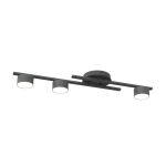 Emibig Deckenleuchte Fragment Stahl Schwarz | Geeignet für 3x GX53 - Max 12W