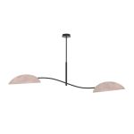Emibig Deckenleuchte Lotus Stahl Schwarz | Geeignet für 2x E14 - Max 10W