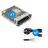 Mean Well Treiber | LRS10024 | IP20 | 24V | 100W + Stromkabel 2m mit Erdung
