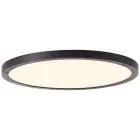 Brilliant Tuco Deckenleuchte Plastik Schwarz Weiß 16W 2100lm - 827 Extra Warmweiß | 250mm
