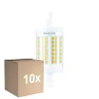 Mehrfachpackung 10x Philips LED Linear R7s CorePro 78mm 11.5W 1521lm - 830 Warmweiß |Ersatz Für 100W
