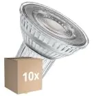 Mehrfachpackung 10x Ledvance LED Reflektor GU10 PAR16 6.1W 575lm 60D - 930 Warmweiß Warmweiß| Dimmbar - Ersatz Für 80W