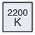 Kelvin-Logo auf der Verpackung einer LED